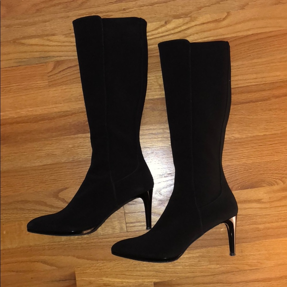 Stewart Weitzman Gortex stretch boot. Worn once